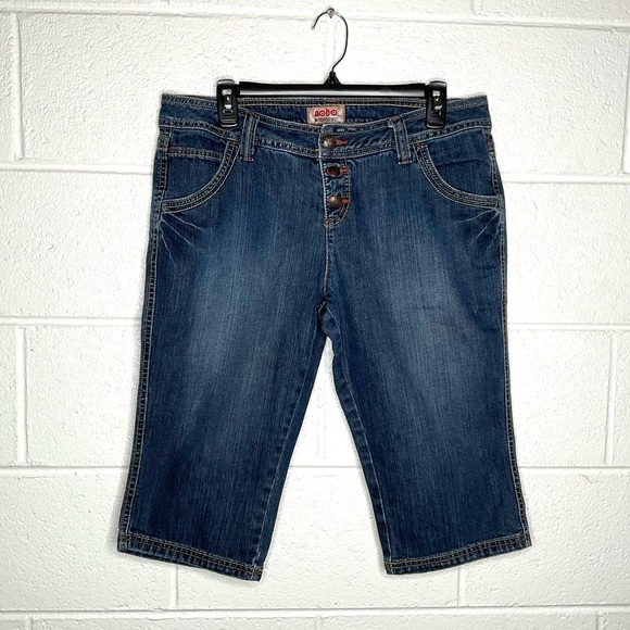 No Boundaries Pants - < Vintage No Boundaries Bermuda Denim Shorts >